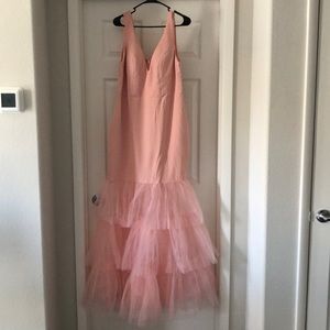 Formal blush pink dress